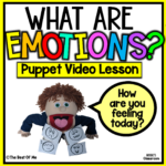 Social Emotional Learning Lesson & Puppet Video On Emotions