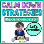 Calm Down Strategies & Self-Control Social Emotional Learning Lesson