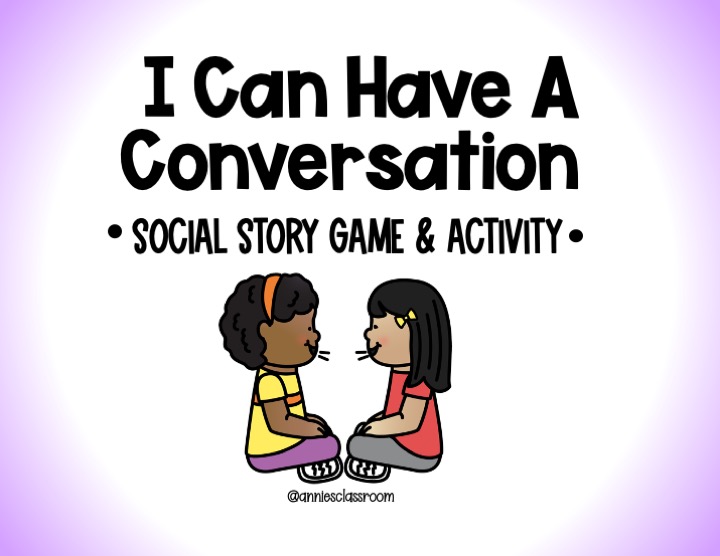 Conversation Skills – Social Skills- Social Emotional Learning Game ...