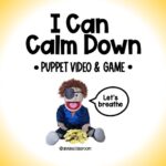 How To Calm Down- Social Emotional Learning Game With Puppet Video - Self Regulation