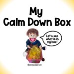 Calm Down Box- Social Emotional Learning Game- Self Regulation- Self-Control