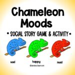 Chameleon Moods- Social Emotional Learning Game- Emotions- Color Feelings