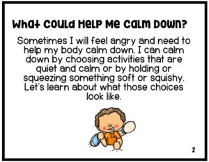 Teaching Students To Calm Down- Social Emotional Learning Game- Self ...