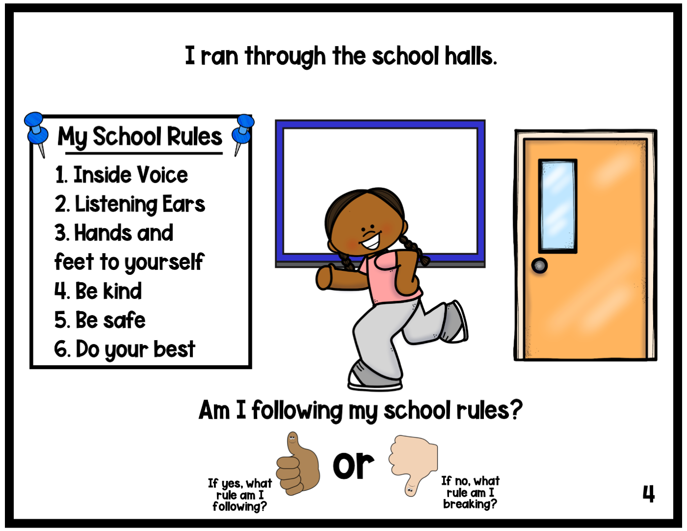 Following The School Rules | Social Emotional Learning Lesson - Annie's ...