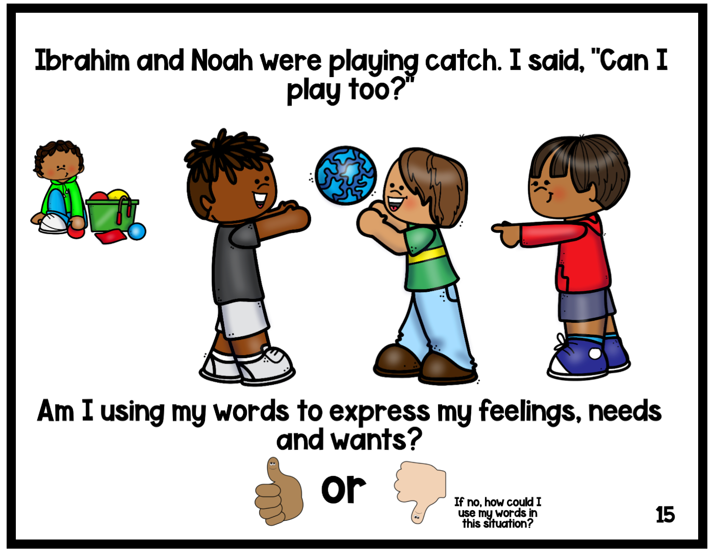 I Can Use My Words | Social Emotional Learning Lesson - Annie's Classroom