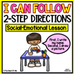 Following 2-Step Directions Lesson For Children
