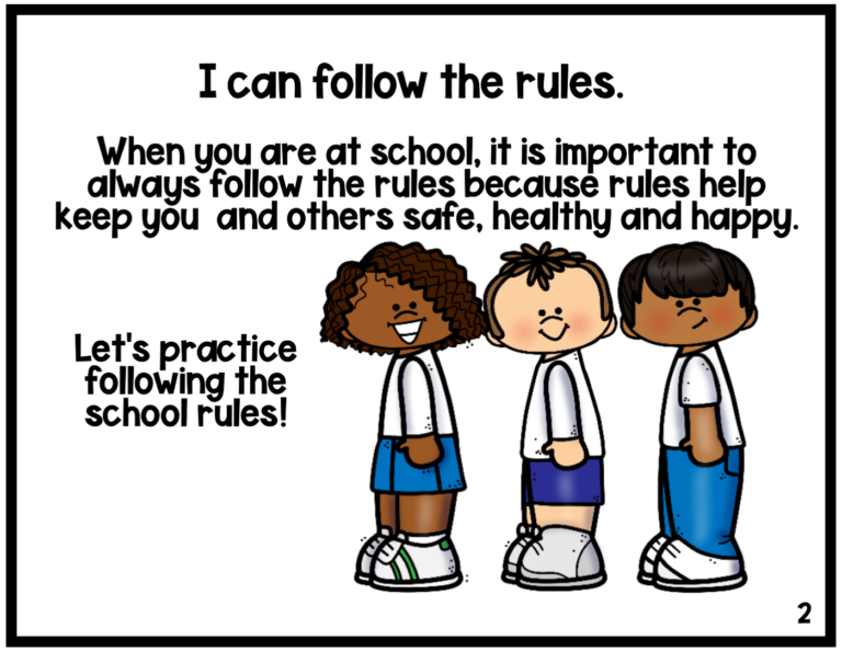 Following The School Rules | Social Emotional Learning Lesson - Annie's ...